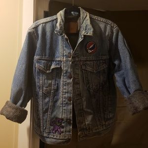Vintage 70's Levi Denim Grateful Dead Jacket